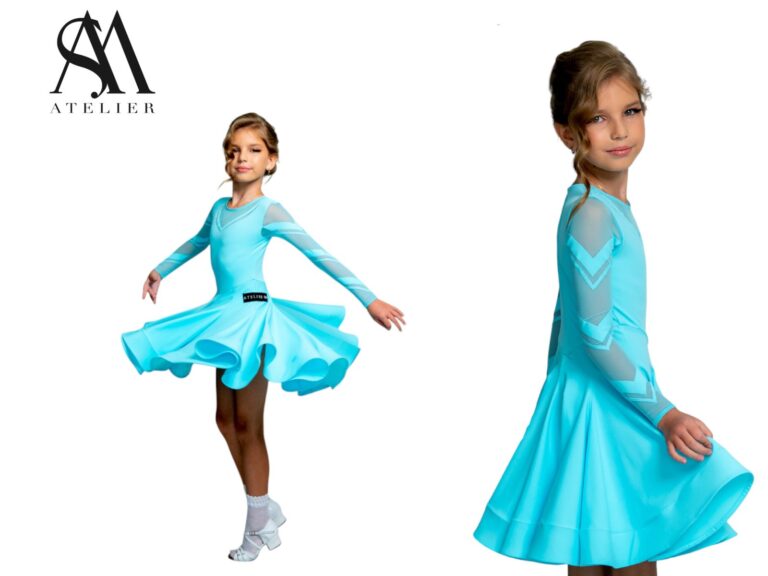 Juvenile Dress In Colour Baby Blue
