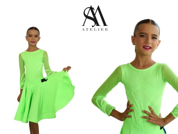 Juvenile Dress In Colour Lucciola