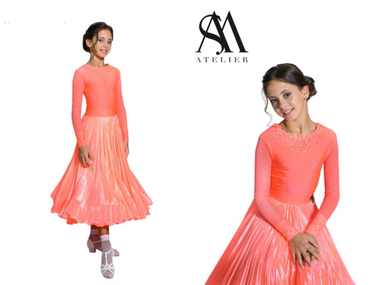 Juvenile Dress In Colour Sunglow