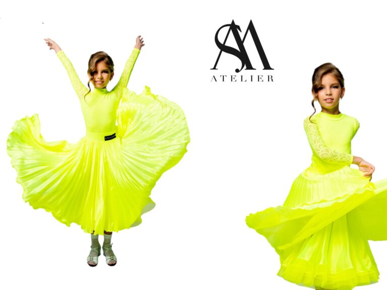 Juvenile Dress In Colour Tropic Lime