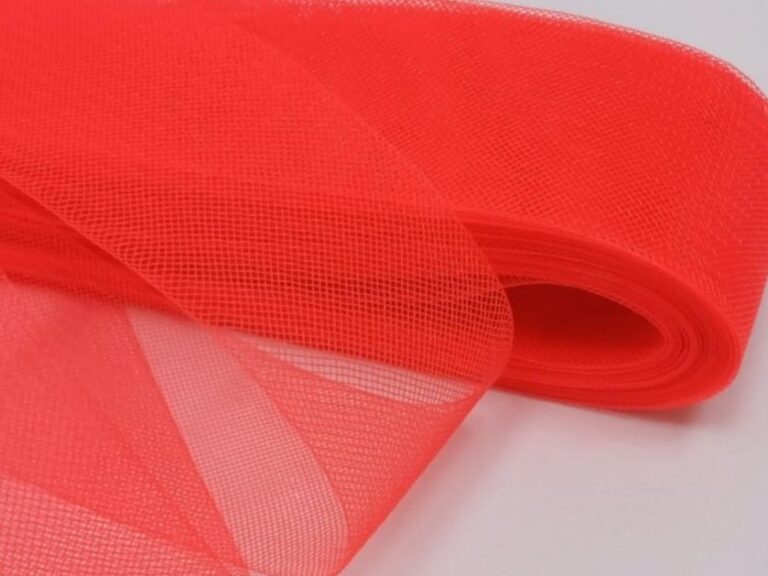 Crinoline 5 Cm - FLUORESCENT RED