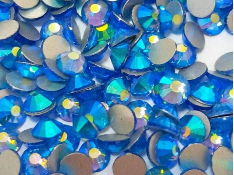 Crystals Non-Hotfix LIGHT SAPPHIRE AB