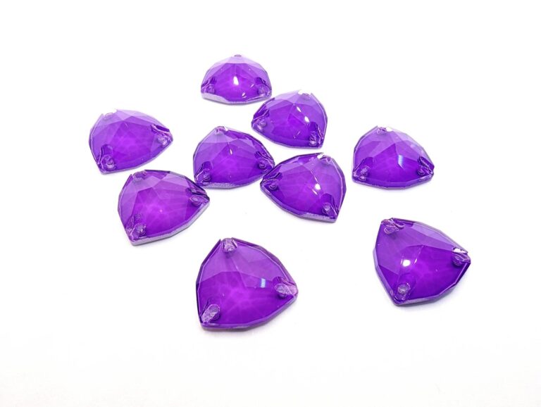 Trilliant Sew-On Stones VIOLET/NEON