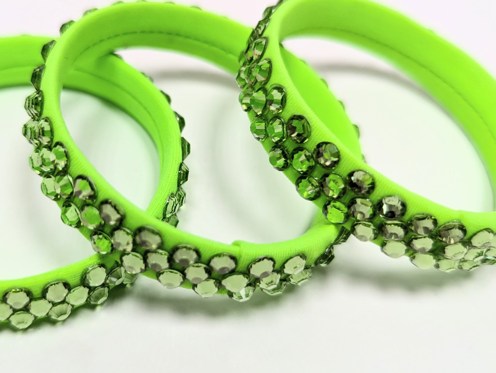 Bracelets Color Fluo Green