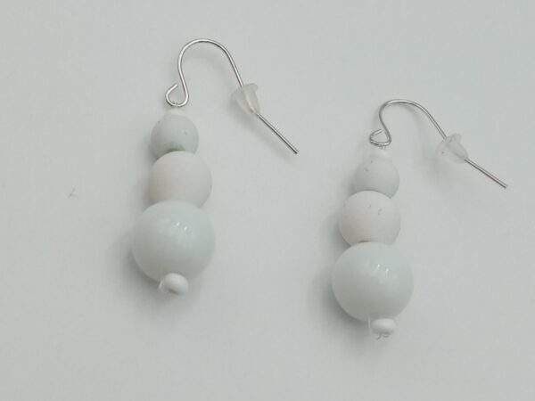 Earrings Color White