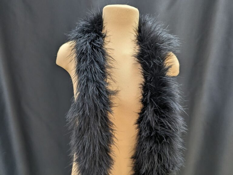 Marabou Feather Boa BLACK