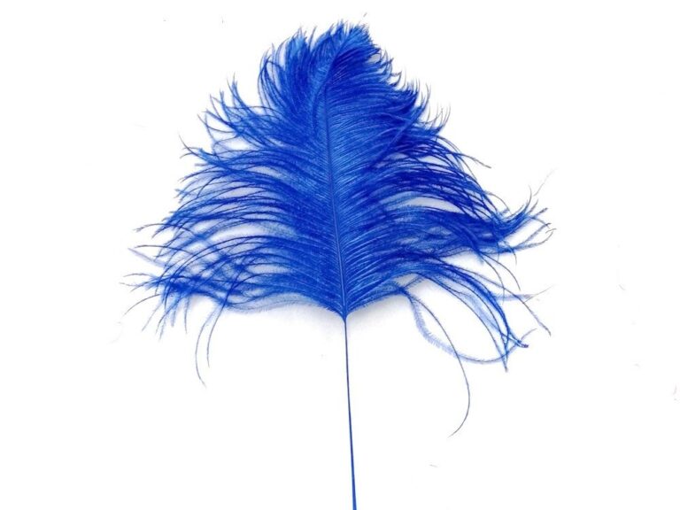 Decorative Feathers BLUEBELL/COBALT