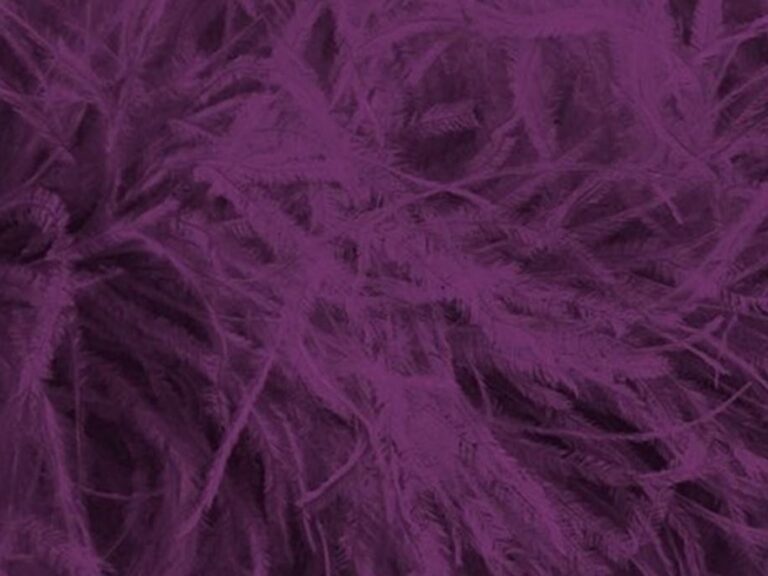 Pure Ostrich Feather Boa Lux 6 Ply PLUM