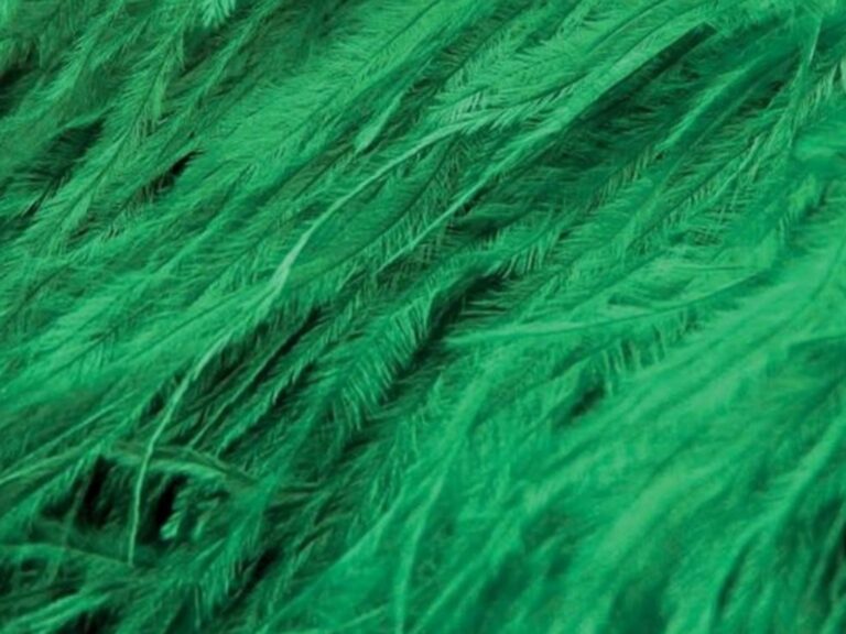 Pure Ostrich Feather Boa Lux 6 Ply EMERALD