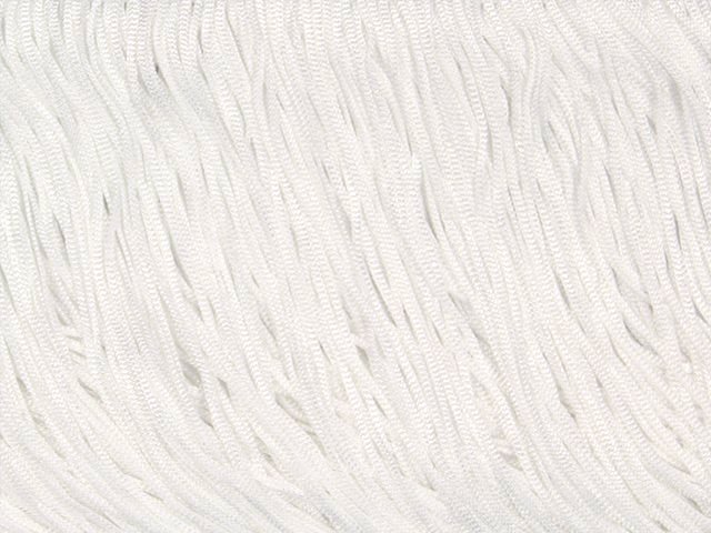 Fringe Trim 15 Cm - WHITE