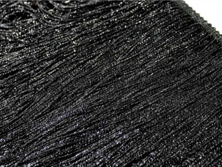Fringe Trim 30 Cm BLACK