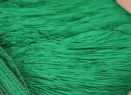 Fringe Trim 30 Cm - EMERALD