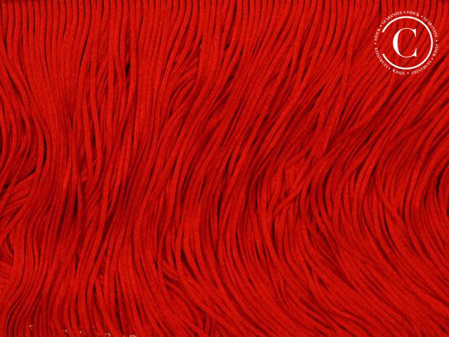 Fringe Trim 30 Cm RED