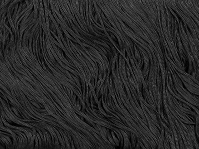 Fringe Trim Stretch 15 Cm - Chrisanne Clover - BLACK