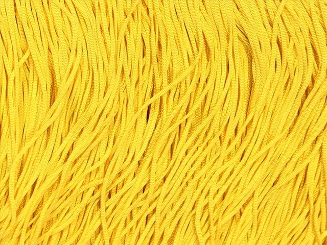 Fringe Trim Stretch 30 Cm SASSY YELLOW