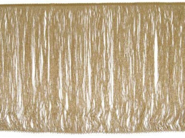 Tactel Fringe Trim 60 Cm GOLD