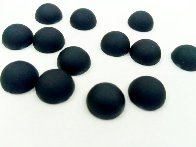 Matt Half Pearl Beads BLACK