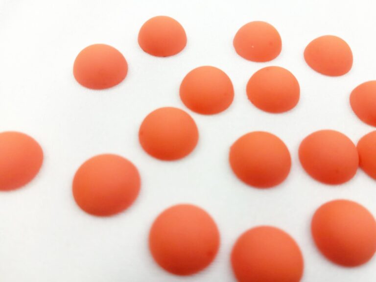 Matt Half Pearl Beads CORAL