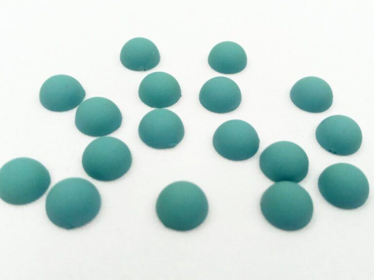 Matt Half Pearl Beads MALACHITE