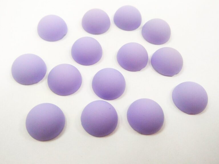 Matt Half Pearl Beads PURPLE