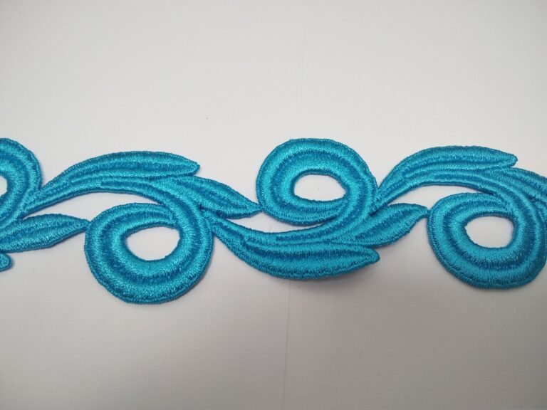 Lace Galia Motif TURQUOISE