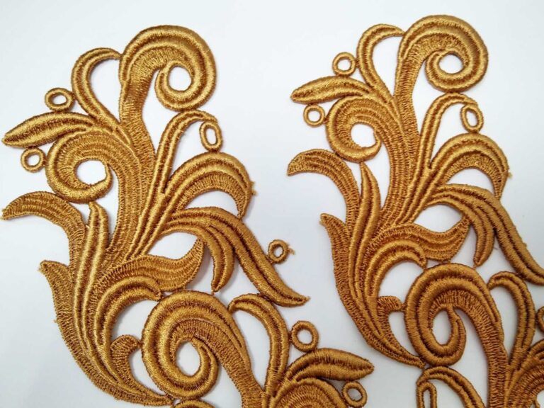 Lace Tamara Guipure Ribbon CAPPUCCINO