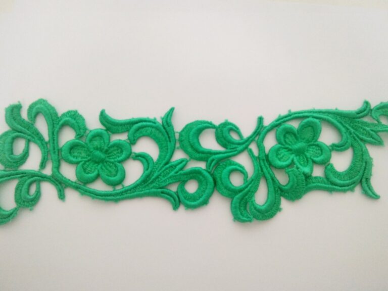 Lace Vintage Guipure Ribbon Rh EMERALD