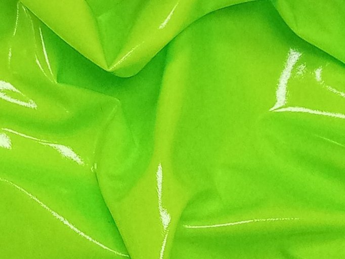 Lycra Latex Super Stretch - LIME SORBET/TROPIC LIME