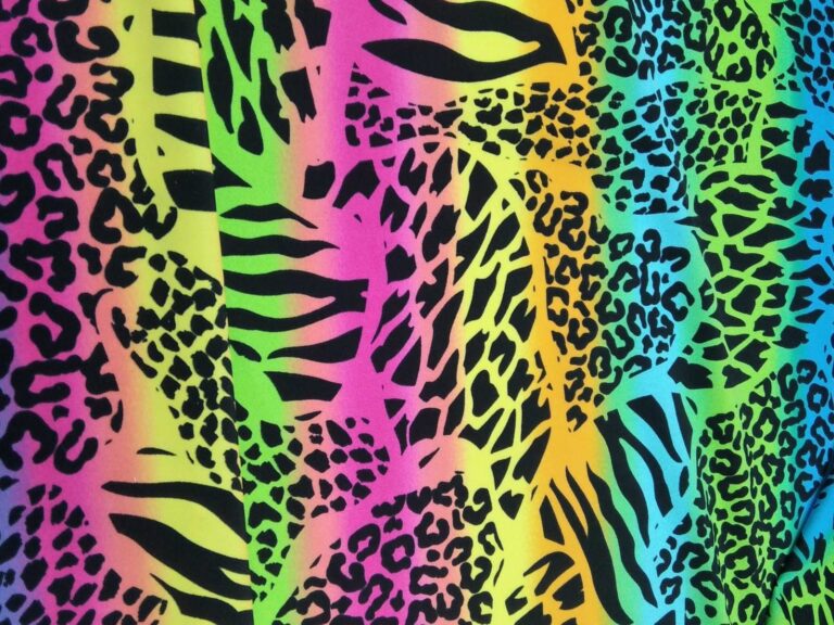 Print On Lycra BLACK