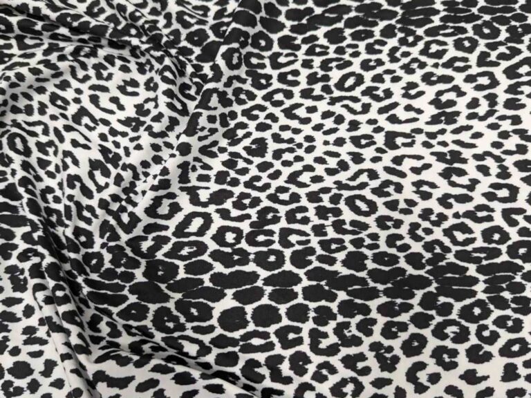 Print On Lycra BLACK/WHITE