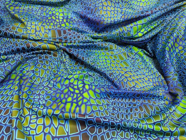 Print On Lycra EMERALD/EMERALD GREEN