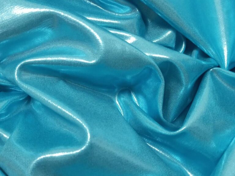 Lycra Metallic AQUA