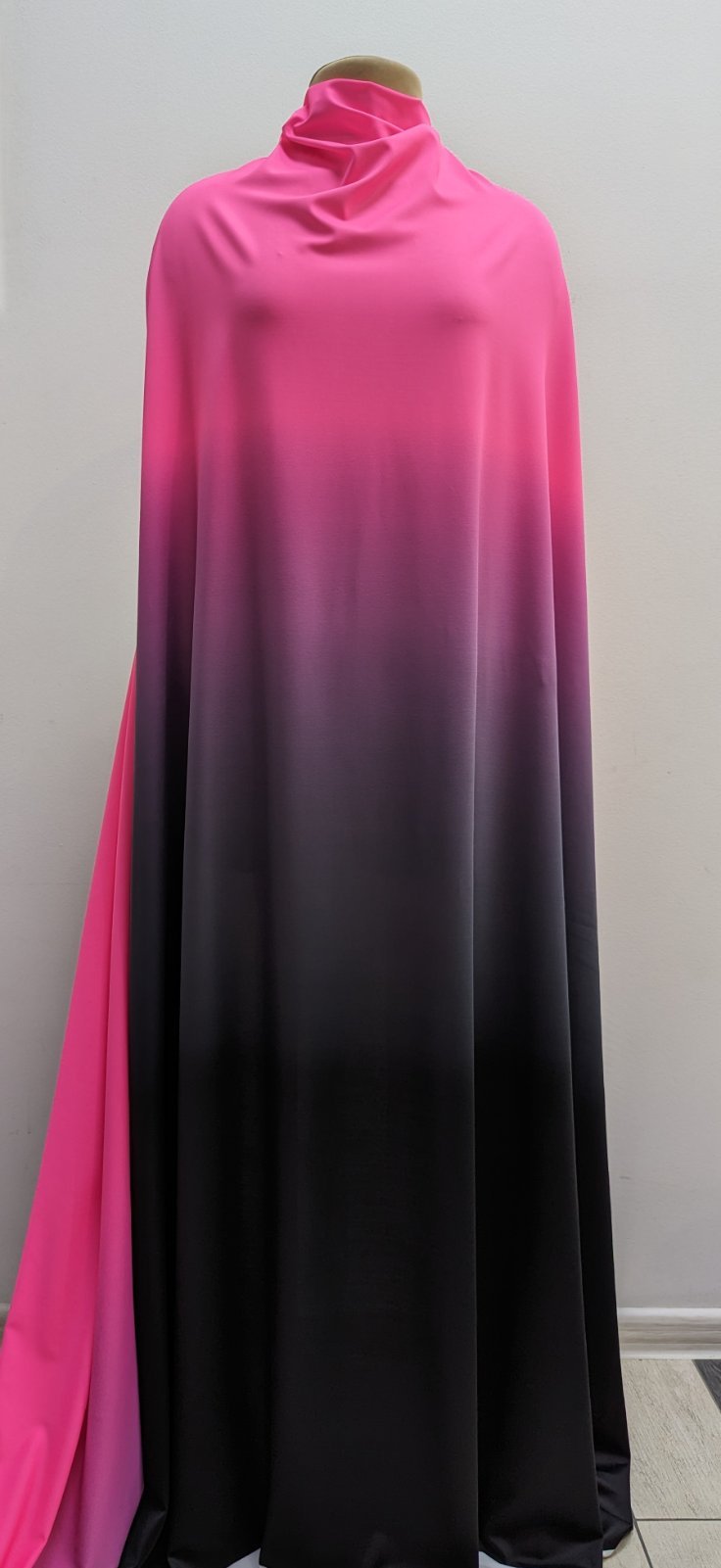 Lycra Shading PINK TROPICANA/BLACK