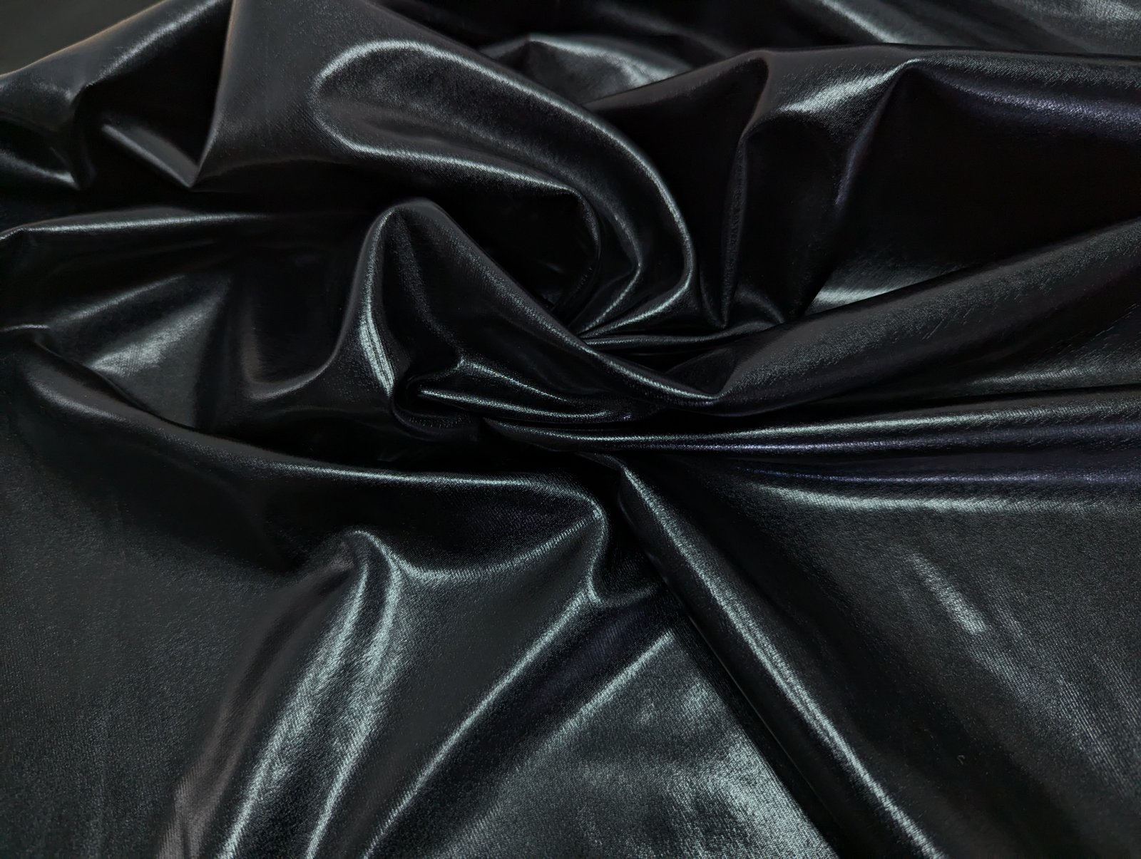 Lycra Stretch Metallic Foiled