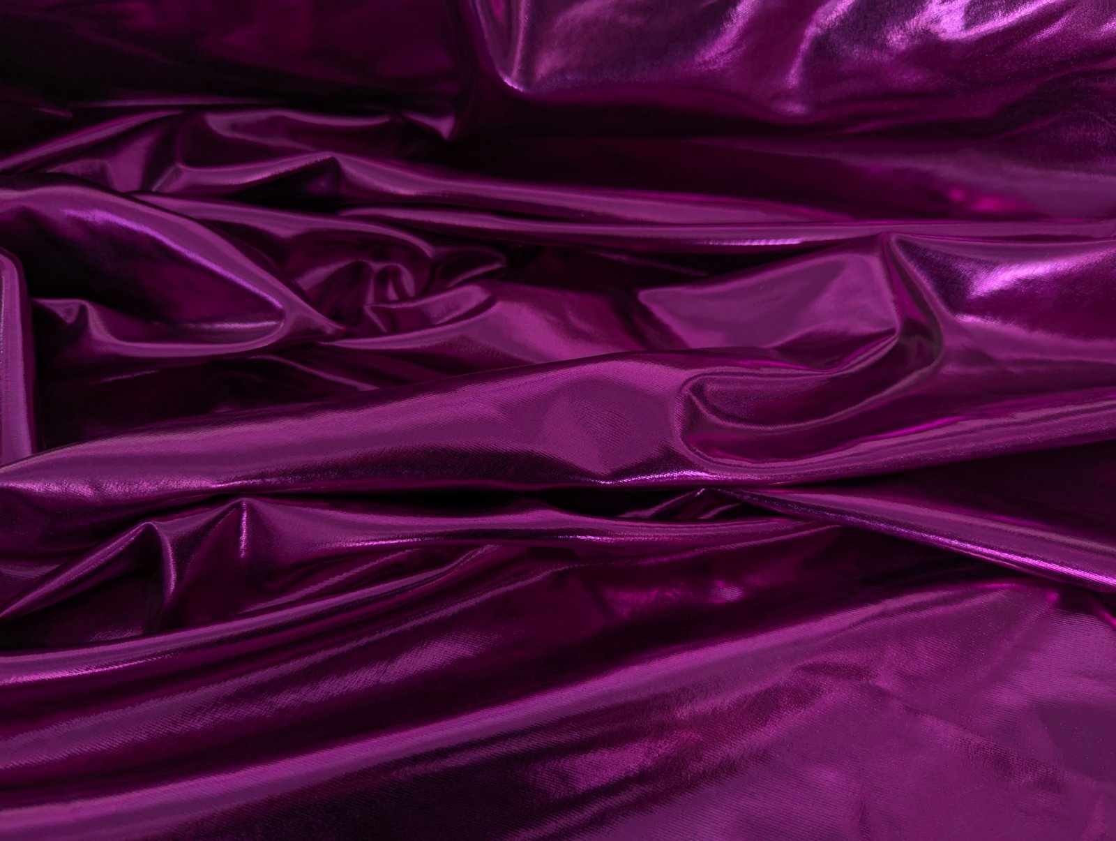 Lycra Stretch Metallic Foiled