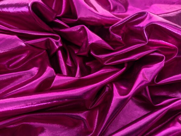 Lycra Stretch Metallic Foiled