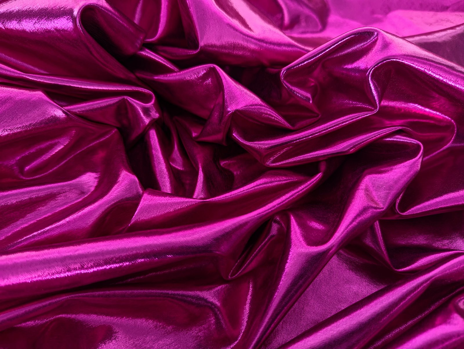 Lycra Stretch Metallic Foiled
