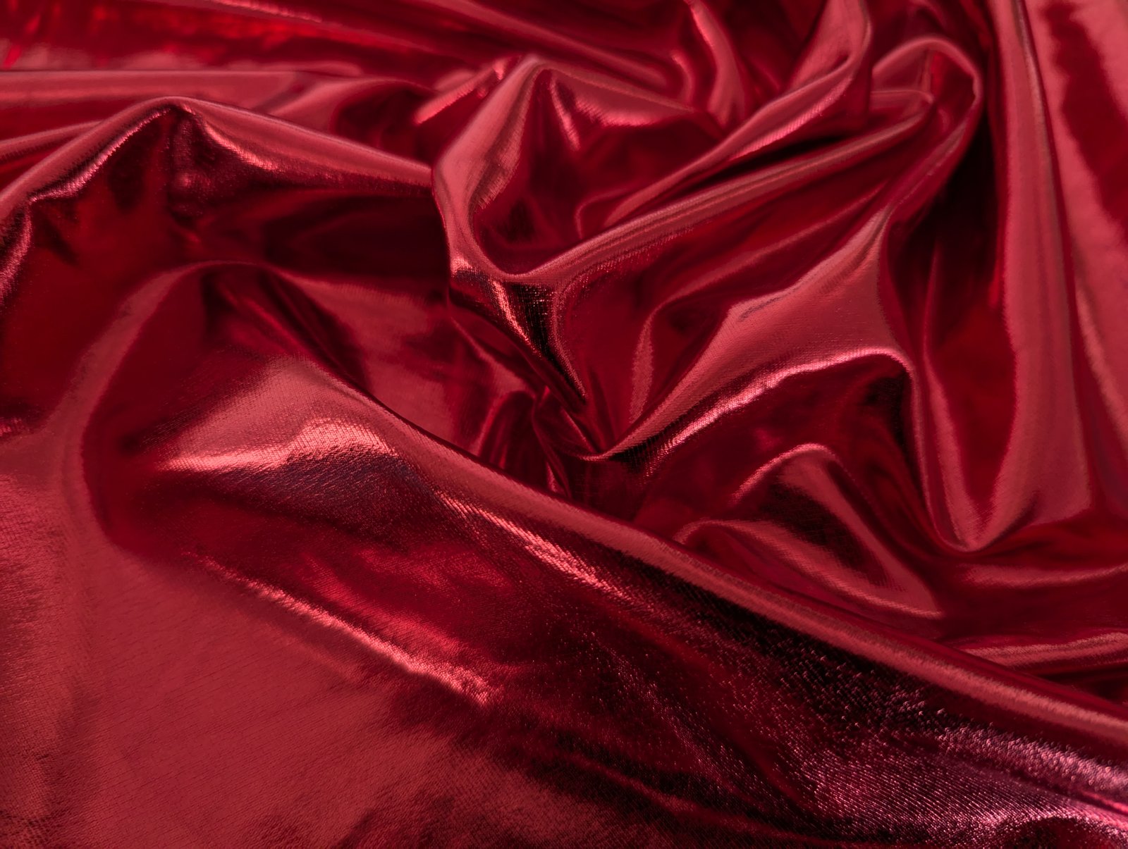 Lycra Stretch Metallic Foiled