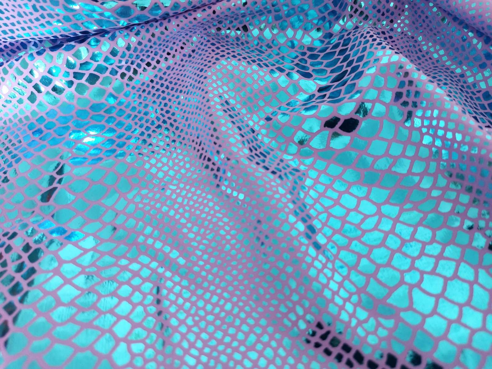 Lycra Python Foiled