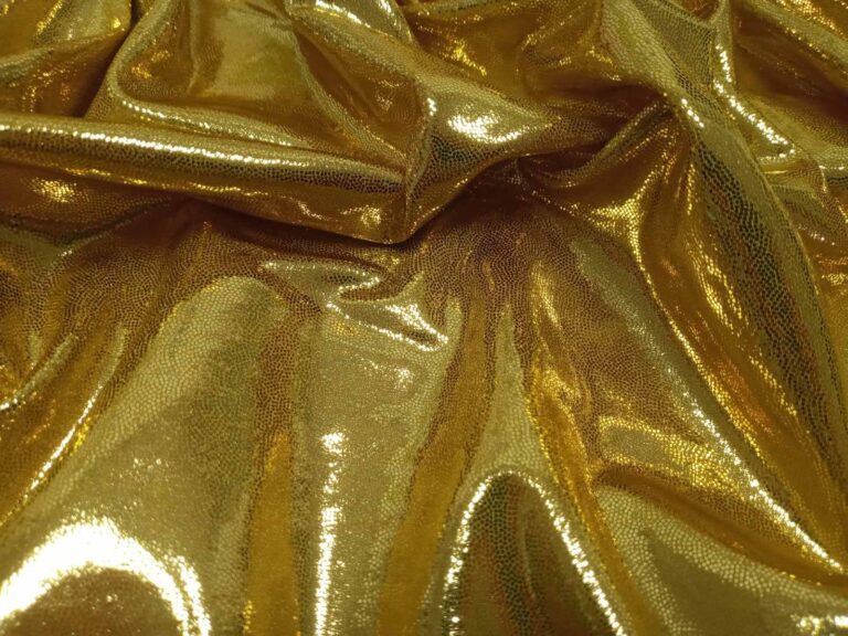 Lycra Metallic Dot - Astella GOLD