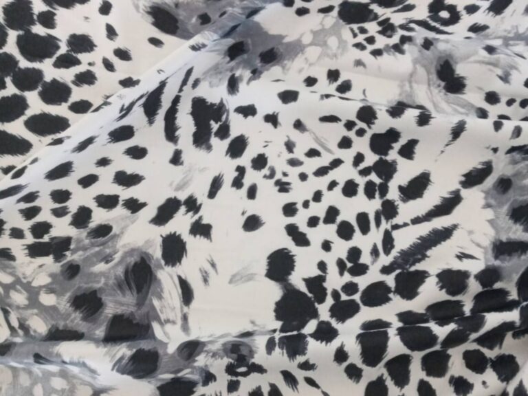 Print On Lycra - BLACK/WHITE