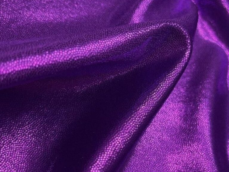 Lycra Metallic Dot - Chrisanne Clover PURPLE RAIN/PLUM