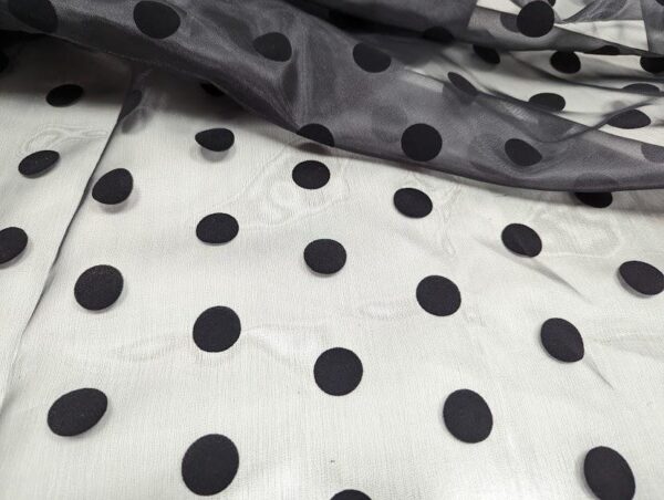 Organza Polka Dots