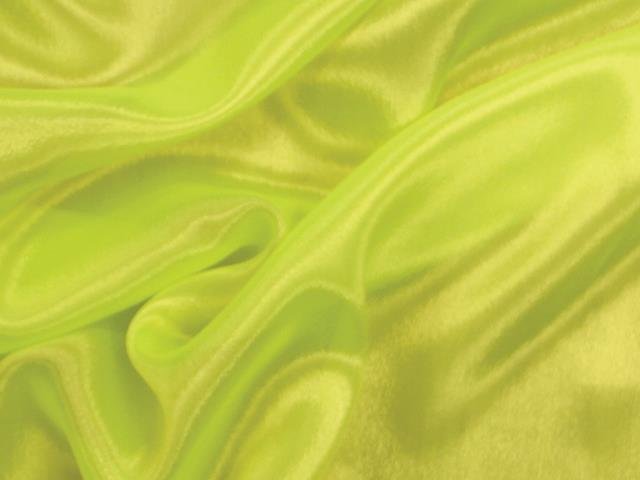 Satin Chiffon - Chrisanne Clover LIME SORBET/TROPIC LIME