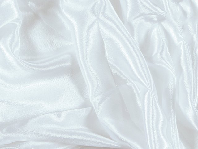 Satin Chiffon - Chrisanne Clover WHITE