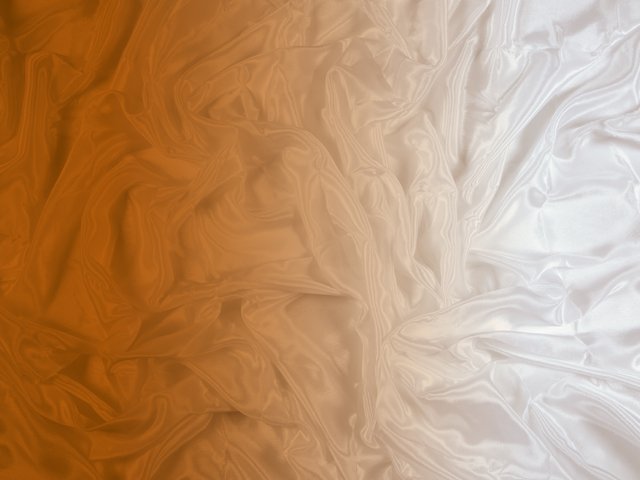 Shading On Satin Chiffon CAPPUCCINO/WHITE