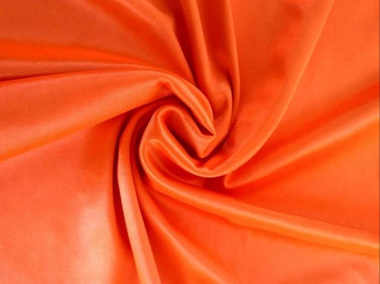 Satin Velvet Dense ORANGE