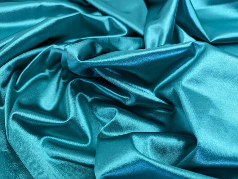 Satin Velvet Dense PEACOCK BLUE
