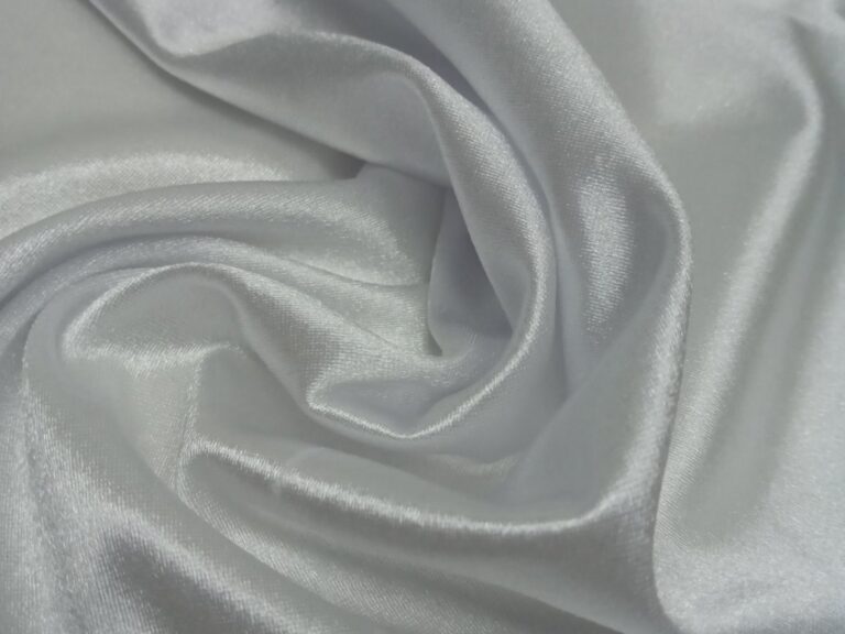 Satin Velvet Soft WHITE