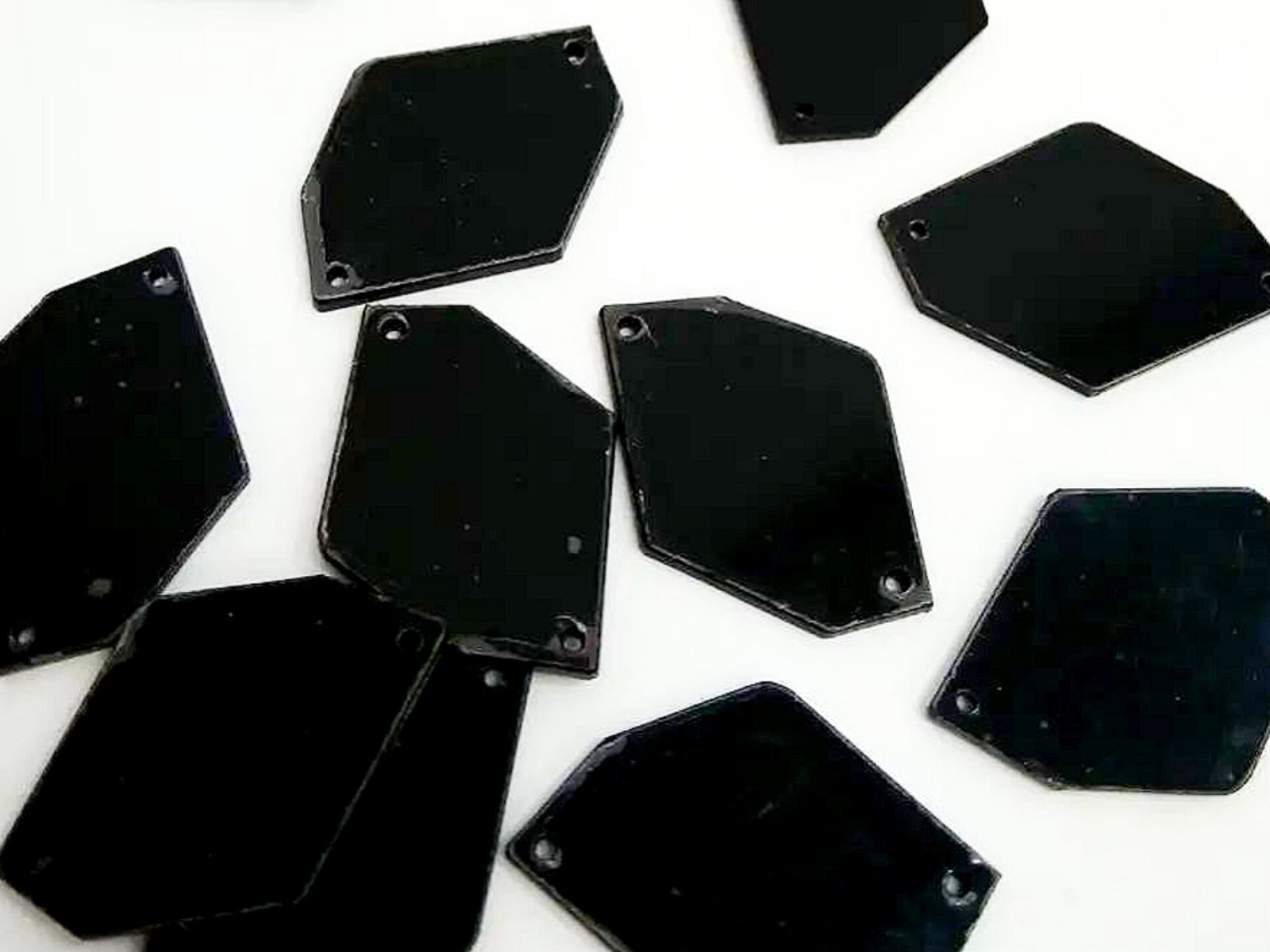 Rhombus Sew-On Mirrors